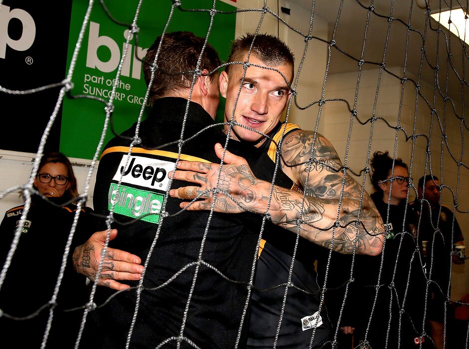 AFL 2016 Rd 20 - Richmond v Collingwood Damien Hardwick plans to unleash Dustin Martin for a one-on-one clash with Patrick Dangerfield - ${keywords}